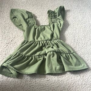 Green altr’d state tank top